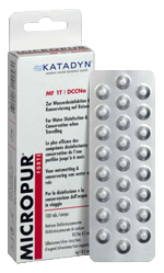 Dezinfekční tablety Micropur Forte MF 1T - klikněte pro zvětšení.